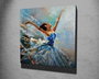 Wallity KC268 Lienzo Decorativo Multicolor 45 x 45 cm